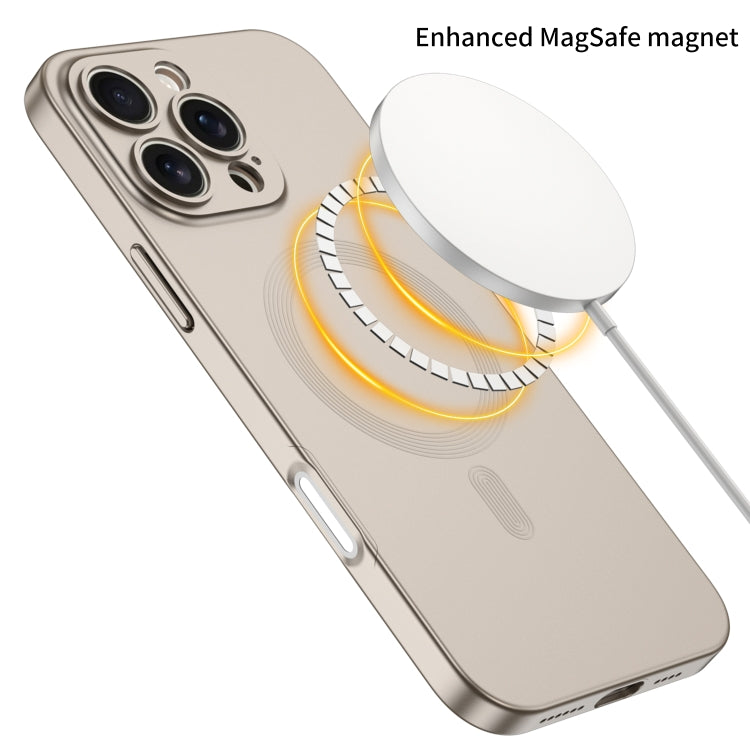 For iPhone 16 Pro GKK MagSafe Full Coverage Phone Case(Gold) - free shipping - PMC Jewellery - Order now!