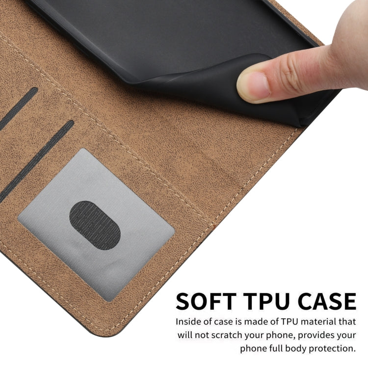 For Samsung Galaxy S25 Ultra 5G Cowhide Texture Stitching Leather Phone Case(Coffee) - free shipping - PMC Jewellery - Order now!