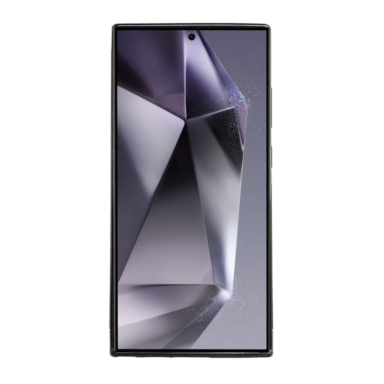 For Samsung Galaxy S25 5G Cowhide Texture Back Cover Phone Case(Grey) - Galaxy S25 5G Cases by PMC Jewellery | Online Shopping South Africa | PMC Jewellery | Buy Now Pay Later Mobicred