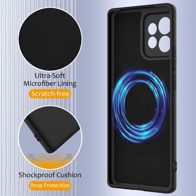 For Motorola Edge+ 2023 Shockproof Silicone Magsafe Phone Case(Black) - free shipping - PMC TechLife - Order now!
