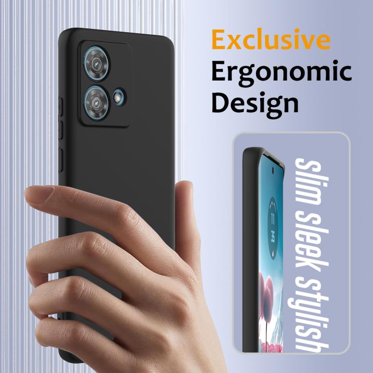 For Motorola Edge 40 Neo Shockproof Silicone Magsafe Phone Case(Black) - free shipping - PMC TechLife - Order now!