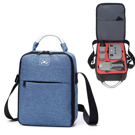 For DJI Mavic Air 2 Portable Oxford Cloth Shoulder Storage Bag Protective Box(Blue Red) - Backpacks & Bags by PMC Jewellery | Online Shopping South Africa | PMC Jewellery | Buy Now Pay Later Mobicred