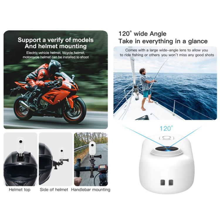 H88 4K Thumb Sports Camera Mini WiFi Camera, Specification:Standard Version(Black) - free shipping - PMC TechLife - Order now!