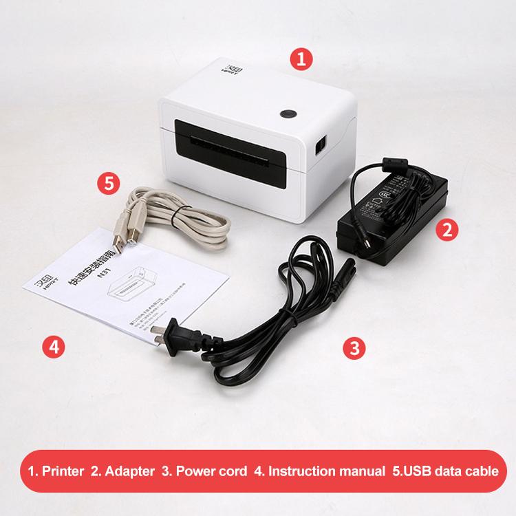 HPRT N31 Bluetooth Version Express Electronic Waybill Printer, Plug:US Plug(White) - free shipping - PMC TechLife - Order now!