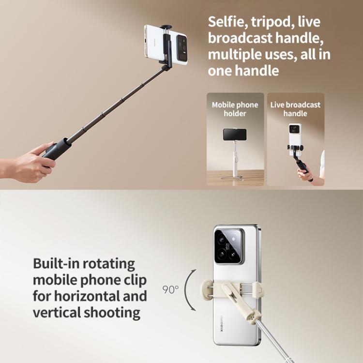 Xiaomi Stand Selfie Stick Mini Version(White) - Selfie Sticks by Xiaomi | Online Shopping South Africa | PMC TechLife | Buy Now Pay Later Mobicred