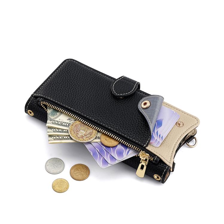 For Google Pixel 8 Crossbody Chain Fishtail Litchi Leather Phone Case(Black) - free shipping - PMC TechLife - Order now!