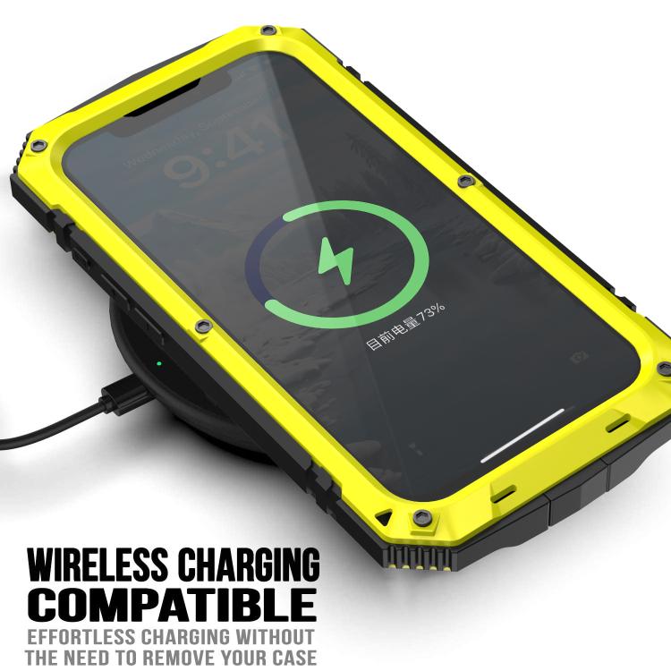 For iPhone 16e IP68 Waterproof Dustproof Shockproof Phone Case(Yellow) - iPhone 16e Cases by PMC TechLife | Online Shopping South Africa | PMC TechLife | Buy Now Pay Later Mobicred