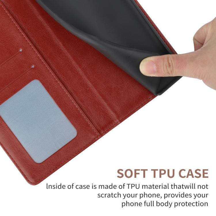 For Tecno Spark 40 Pro+ 4G Y-shaped Pattern Flip Leather Phone Case(Brown) - free shipping - PMC TechLife - Order now!