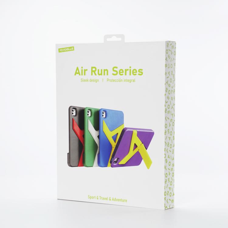 For iPad Pro 11 2024 YOYOISLES Air Rum Series EVA Tablet Case(Purple Yellow) - free shipping - PMc TechLife - Order now!