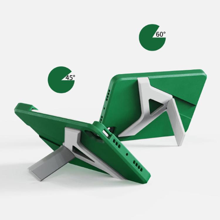 For iPad Pro 11 2024 YOYOISLES Air Rum Series EVA Tablet Case(Green White) - free shipping - PMc TechLife - Order now!