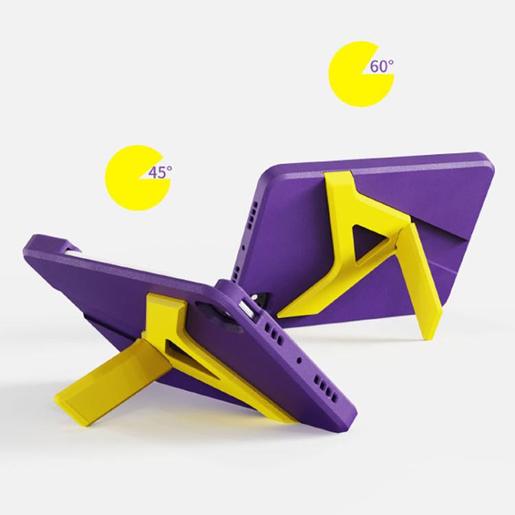 For iPad Air 11 2024 / 11 2025 YOYOISLES Air Rum Series EVA Tablet Case(Purple Yellow) - free shipping - PMc TechLife - Order now!