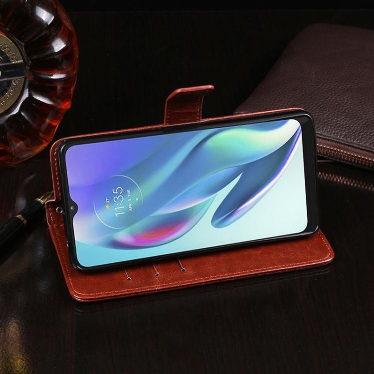 For iPhone 16e idewei Crazy Horse Texture Leather Phone Case(Red) - free shipping - PMc TechLife - Order now!