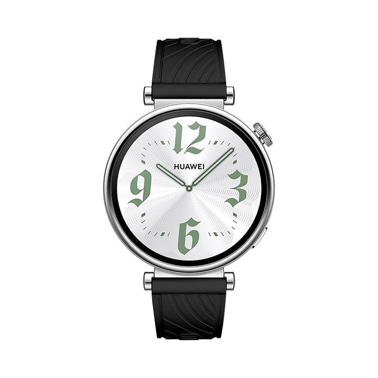 Kalebol 18mm Universal Textured Silicone Silver Buckle Strap(Black) - 18mm Bands by Kalebol | Online Shopping South Africa | PMc TechLife | Buy Now Pay Later Mobicred