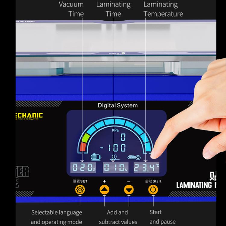Mechanic Gan-03 Abag 8-inch Airbag Laminating Machine, Plug:EU Plug - free shipping - PMC TechLife - Order now!