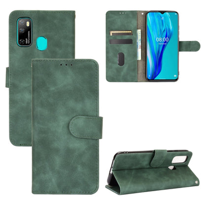 For Ulefone Note 9P Solid Color Skin Feel Magnetic Buckle Horizontal Flip Calf Texture PU Leather Case with Holder & Card Slots & Wallet(Green) - Ulefone Cases by PMC Jewellery | Online Shopping South Africa | PMC Jewellery | Buy Now Pay Later Mobicred