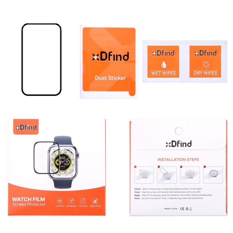 For Huawei Band 9 NFC 2pcs xDfind Curved 3D Composite Material Soft Film Screen Protector - free shipping - PMc TechLife - Order now!