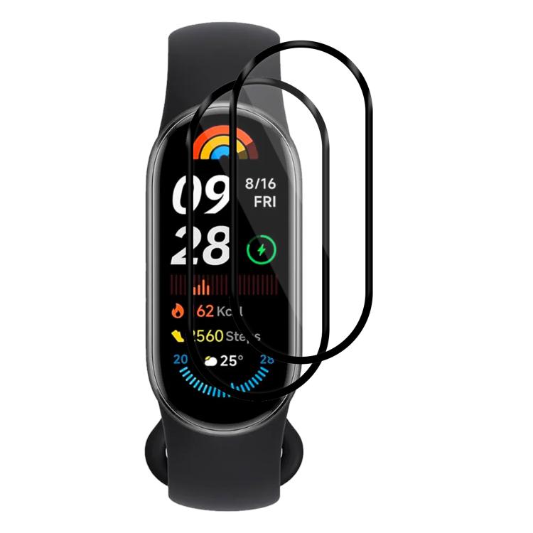 For Xiaomi Smart Band 9 2pcs xDfind Curved 3D Composite Material Soft Film Screen Protector - free shipping - PMc TechLife - Order now!