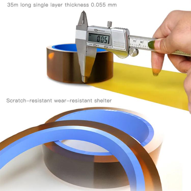 Mechanic 400 Degrees Celsius High-temperature Resistant PCB Battery Repair Tape, Size:5mm x 35m - free shipping - PMC TechLife - Order now!