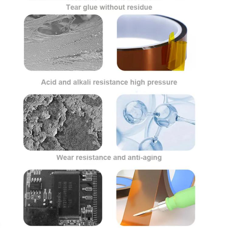 Mechanic 400 Degrees Celsius High-temperature Resistant PCB Battery Repair Tape, Size:10mm x 35m - free shipping - PMC TechLife - Order now!