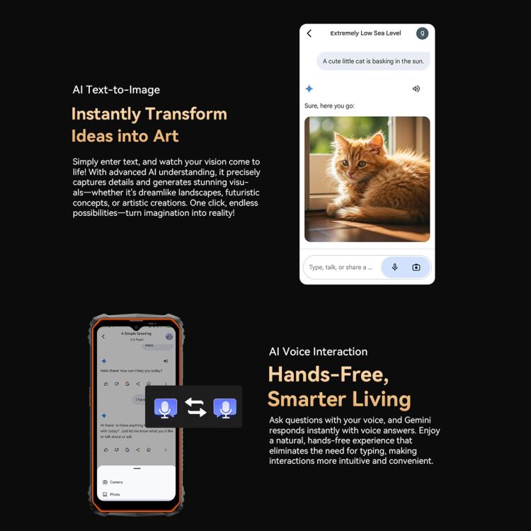 Blackview Oscal Marine 1, 4GB+128GB, 6.56 inch Android 15 Unisoc UMS9230E T615 Octa Core, Network: 4G, OTG, NFC(Orange) - free shipping - PMC TechLife - Order now!