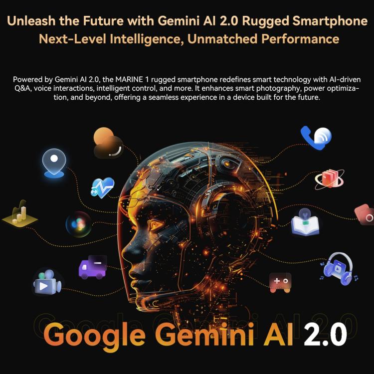 Blackview Oscal Marine 1, 4GB+128GB, 6.56 inch Android 15 Unisoc UMS9230E T615 Octa Core, Network: 4G, OTG, NFC(Orange) - free shipping - PMC TechLife - Order now!