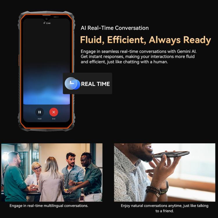 Blackview Oscal Marine 1, 4GB+128GB, 6.56 inch Android 15 Unisoc UMS9230E T615 Octa Core, Network: 4G, OTG, NFC(Black) - free shipping - PMC TechLife - Order now!
