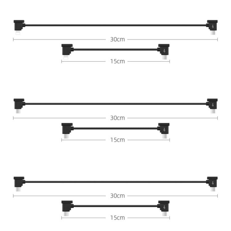 BRDRC Converting Data Cable for DJI Mini 4 Pro / Mavic 3 / Air 2 / Air 2S, Type:30cm Type-C to 8 Pin - free shipping - PMC TechLife - Order now!
