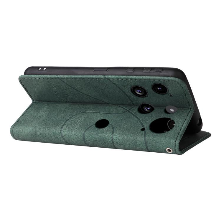 For Nothing Phone 3 Dual-color Splicing Flip Leather Phone Case(Green) - free shipping - PMC TechLife - Order now!