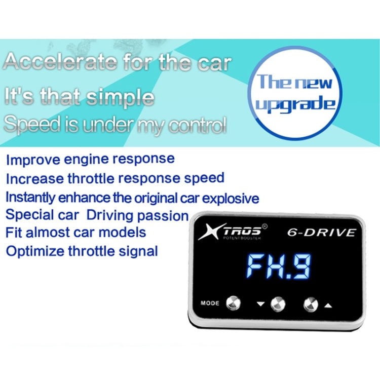 For Peugeot Boxer 2011+ TROS TS-6Drive Potent Booster Electronic Throttle Controller - Car Modification by TROS | Online Shopping South Africa | PMC TechLife | Buy Now Pay Later Mobicred