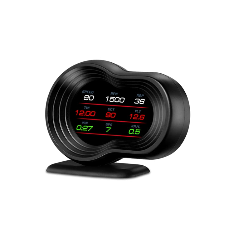 F9 OBD2 + GPS Mode Car HUD Head-up Display Speed / Water Temperature / Voltage Display - Head Up Display System by PMC Jewellery | Online Shopping South Africa | PMC Jewellery | Buy Now Pay Later Mobicred