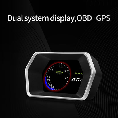 P17 Car HUD Head-up Display GPS Speed Meter Car OBD2 Fault Elimination Code - Head Up Display System by PMC Jewellery | Online Shopping South Africa | PMC Jewellery | Buy Now Pay Later Mobicred