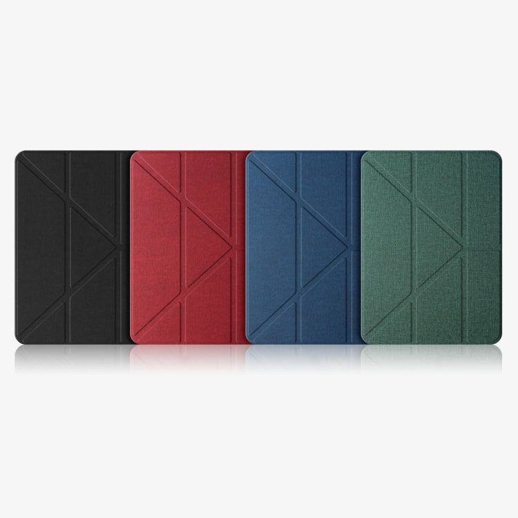 Mutural Multi-fold Smart Leather Tablet Case For iPad Air 2022 / 2020 10.9(Green) - free shipping - PMc TechLife - Order now!