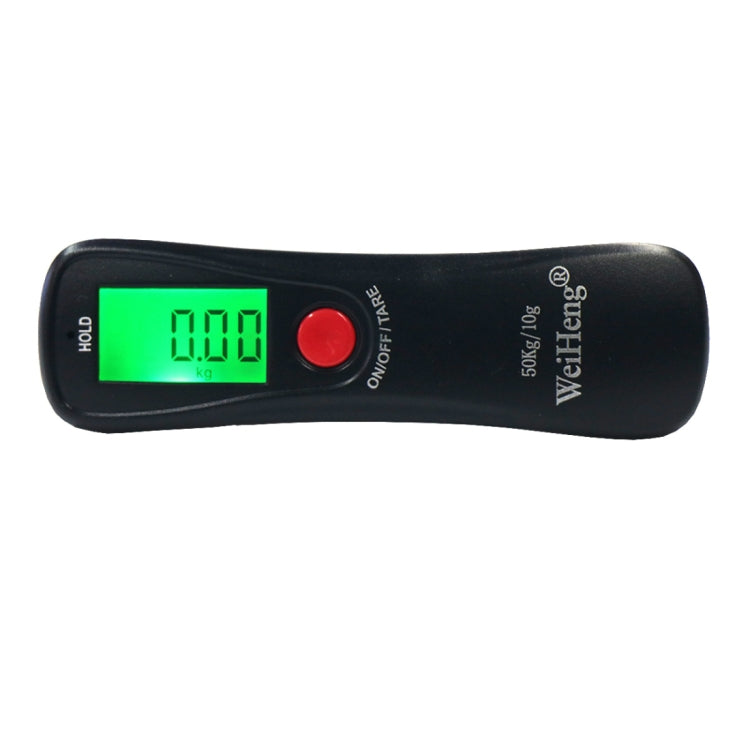 MH-A18 Portable Digital High-Load Weighting Hook Electronic Luggage Scale (10g~50kg), Excluding Batteries(Black) - Hanging Scales by PMC Jewellery | Online Shopping South Africa | PMC Jewellery | Buy Now Pay Later Mobicred