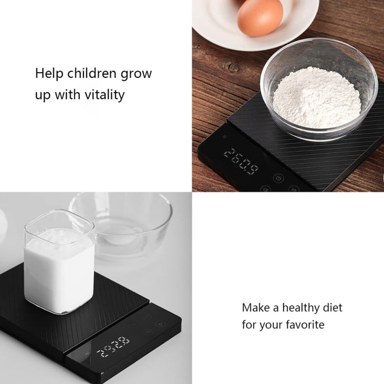 8KG Original Xiaomi Youpin DUKA ES1 Kitchen LCD Digital High-precision Electronic Scale - Kitchen Scales by Xiaomi | Online Shopping South Africa | PMC TechLife | Buy Now Pay Later Mobicred