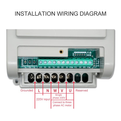 AT1-0750X 0.75KW 220V Single-phase Input Three-phase Output Inverter - Relays by PMC Jewellery | Online Shopping South Africa | PMC Jewellery | Buy Now Pay Later Mobicred