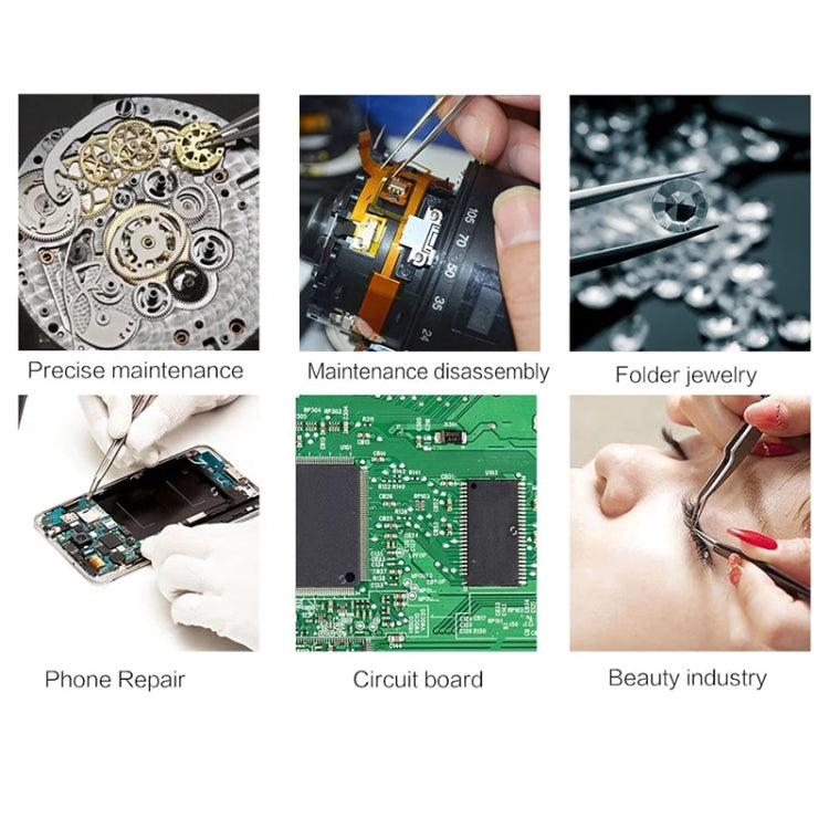 BEST BST-151SA Brushed stainless steel tweezers - free shipping - PMC TechLife - Order now!