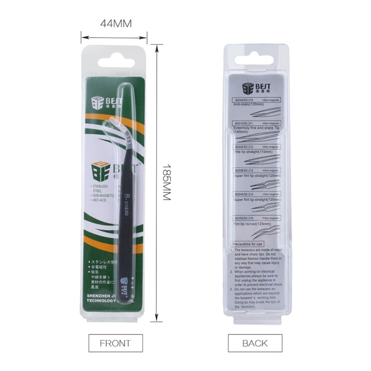 BEST BST-202ESD  Best electronic hand tool tweezers - free shipping - PMC TechLife - Order now!