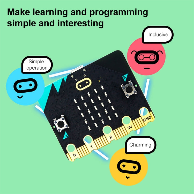 Yahboom BBC Offical New Micro:bit V2/V1.5 Board Separate Board - Boards & Shields by YAHBOOM | Online Shopping South Africa | PMC Jewellery | Buy Now Pay Later Mobicred