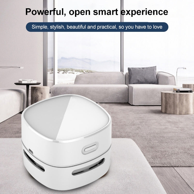 3W Hardcover Battery Style Portable Handheld Wireless Mini Desktop Vacuum Cleaner(Red) - Mini Vacuum Cleaner by PMC TechLife | Online Shopping South Africa | PMC TechLife | Buy Now Pay Later Mobicred