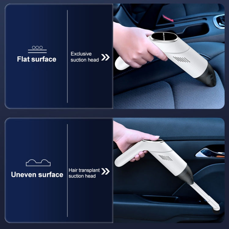 Portable Hand-held Folding Vacuum Cleaner (White) - Vacuum Cleaner by PMC TechLife | Online Shopping South Africa | PMC TechLife | Buy Now Pay Later Mobicred