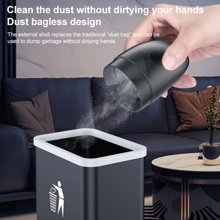 Portable Hand-held Folding Vacuum Cleaner (White) - Vacuum Cleaner by PMC TechLife | Online Shopping South Africa | PMC TechLife | Buy Now Pay Later Mobicred