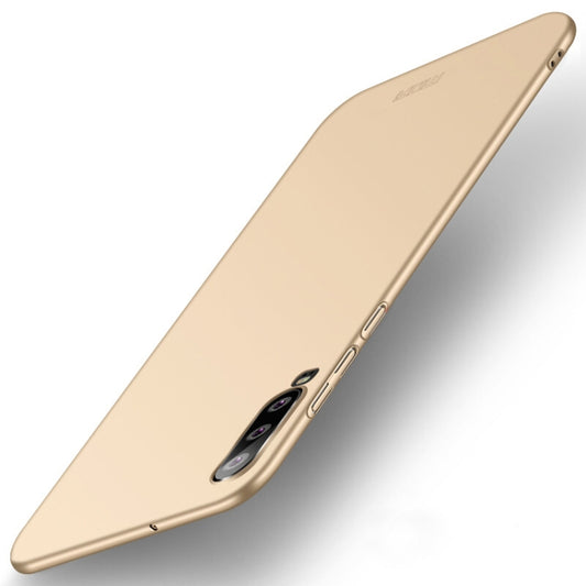 MOFI Frosted PC Ultra-thin Full Coverage Case for Huawei P30 (Gold) - Huawei Cases by MOFI | Online Shopping South Africa | PMC Jewellery