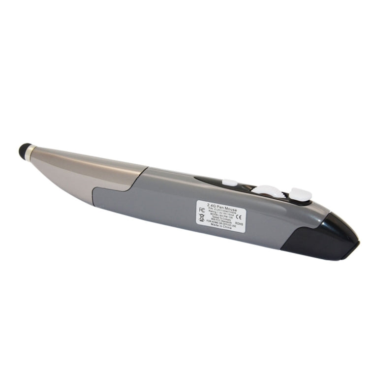 2.4GHz Innovative Pen-style Handheld Wireless Smart Mouse for PC Laptop(Grey) - Wireless Mice by PMC Jewellery | Online Shopping South Africa | PMC Jewellery | Buy Now Pay Later Mobicred