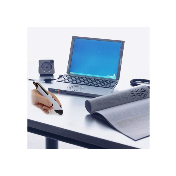 PR-08 2.4G Innovative Pen-style Handheld Wireless Smart Mouse, Effective Distance: 10m(Grey) - free shipping - PMC Jewellery - Order now!