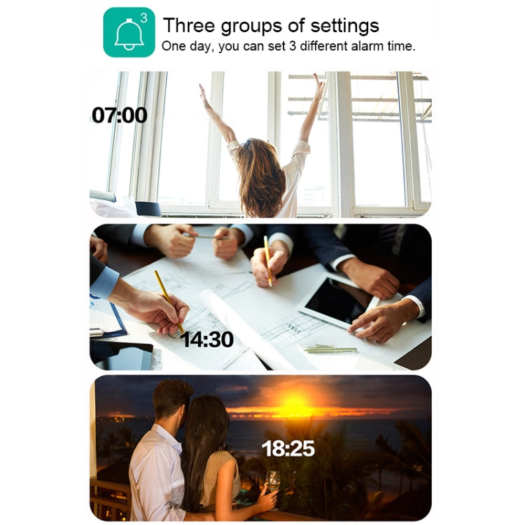 Modern 3D LED Sound Control Colorful Digital Alarm Clock Adjust Brightness Electronic Wall Glowing Hanging Clock with Remote Control(Black) - Wall Clock by PMc TechLife | Online Shopping South Africa | PMc TechLife | Buy Now Pay Later Mobicred