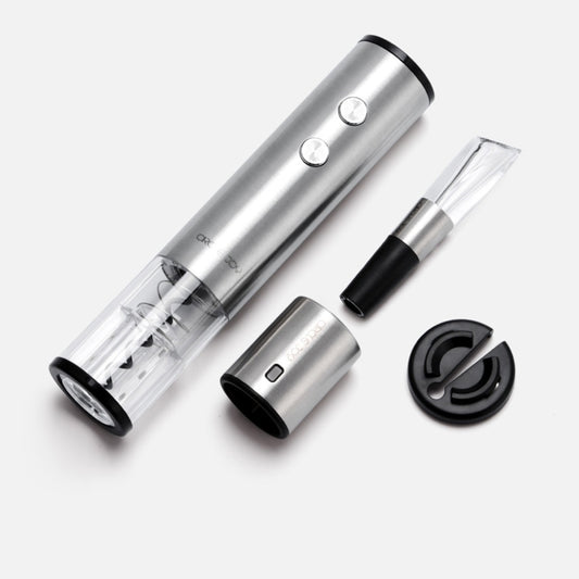 Original Xiaomi Youpin CIRCLE JOY Stainless Steel Dry Battery Electric Bottle Opener  with 4 in 1 Gift Box(Silver) - Openers by Xiaomi | Online Shopping South Africa | PMC Jewellery | Buy Now Pay Later Mobicred