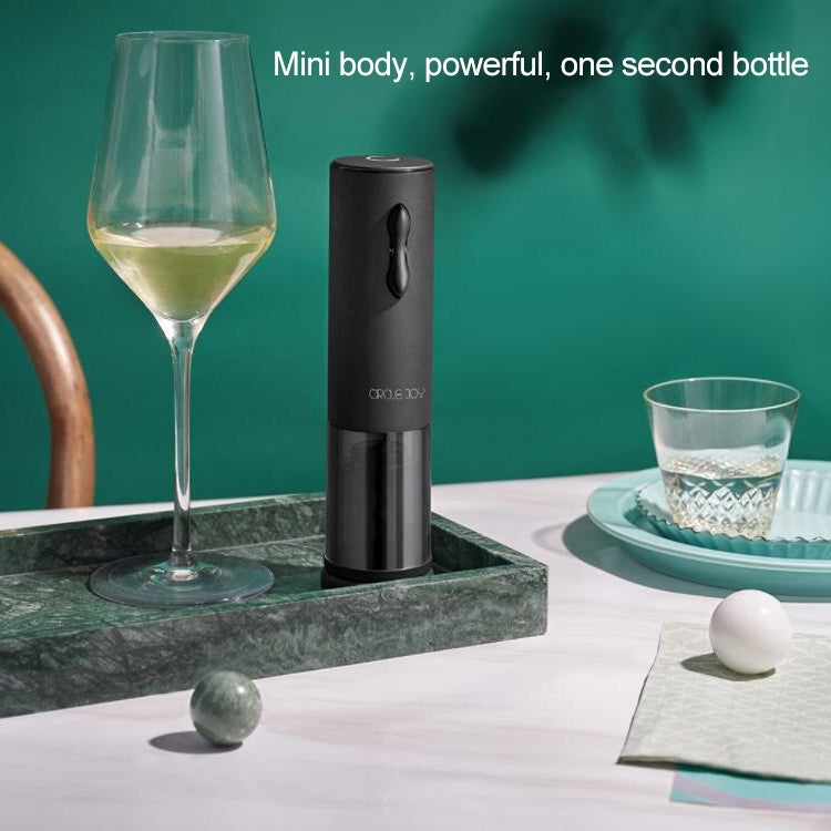 Original Xiaomi Youpin Circle Joy Super Touch Mini Electric Wine Opener(Black) - Bottle Stopper by Xiaomi | Online Shopping South Africa | PMC Jewellery | Buy Now Pay Later Mobicred