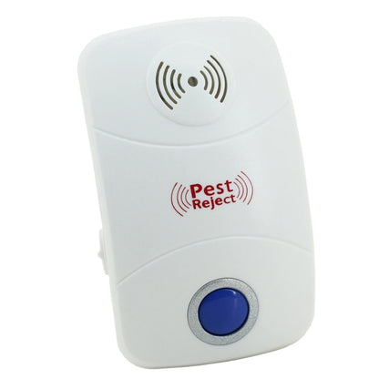 Electronic Ultrasonic Mosquito Rat Pest Control Repeller with LED Light, UK Plug, AC90V-250V(White) - Repellents by PMC Jewellery | Online Shopping South Africa | PMC Jewellery | Buy Now Pay Later Mobicred