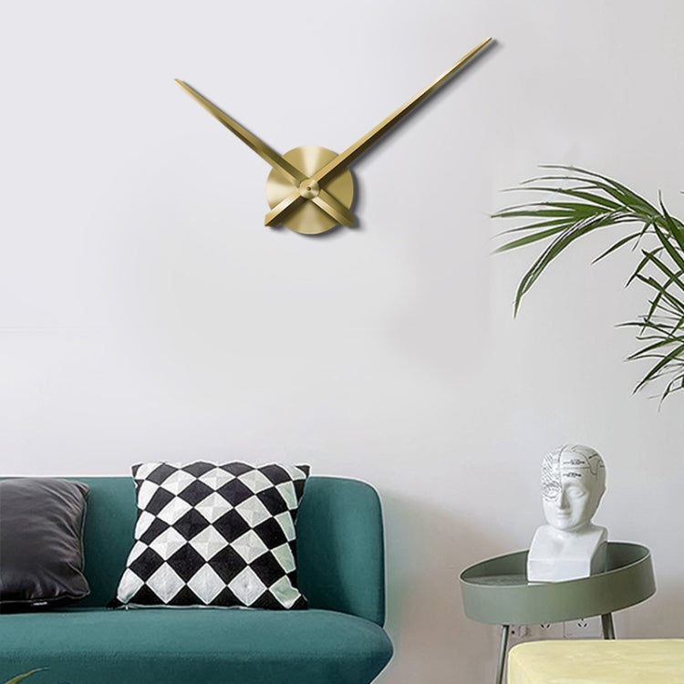 Creative DIY Stainless Steel Wall Clock Home Office Decoration (Gold) - Wall Clock by PMc TechLife | Online Shopping South Africa | PMc TechLife | Buy Now Pay Later Mobicred