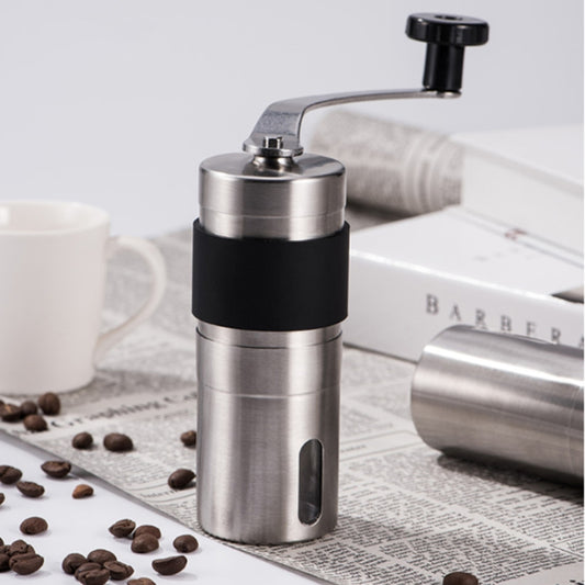 Portable Conical Burr Mill Manual Stainless Steel Hand Crank Coffee Bean Grinder, Capacity: 30g - Coffee Tools by PMC Jewellery | Online Shopping South Africa | PMC Jewellery | Buy Now Pay Later Mobicred